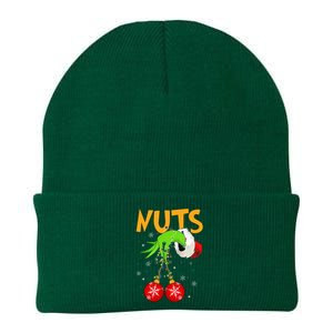 Chest Nuts Matching Chestnuts Christmas Snow Couples Knit Cap Winter Beanie