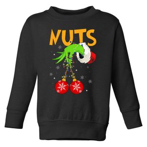 Chest Nuts Matching Chestnuts Christmas Snow Couples Toddler Sweatshirt