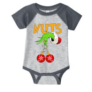 Chest Nuts Matching Chestnuts Christmas Snow Couples Infant Baby Jersey Bodysuit