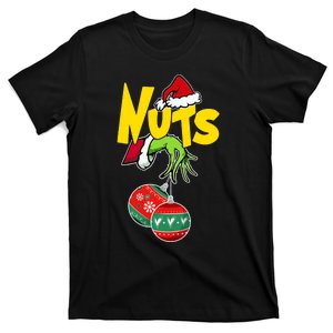 Chest Nuts Matching Chestnuts Funny Christmas Couples Nuts T-Shirt