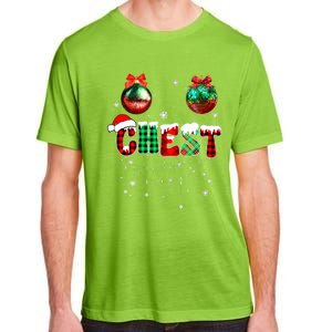 Chest Nuts Matching Chestnuts Funny Christmas Couples Adult ChromaSoft Performance T-Shirt