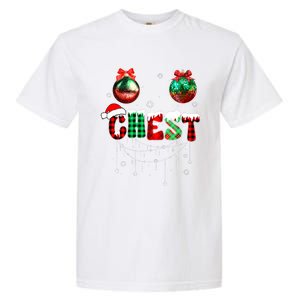 Chest Nuts Matching Chestnuts Funny Christmas Couples Garment-Dyed Heavyweight T-Shirt