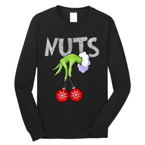 Chest Nuts Matching Chestnuts Xmas Christmas Couples Long Sleeve Shirt