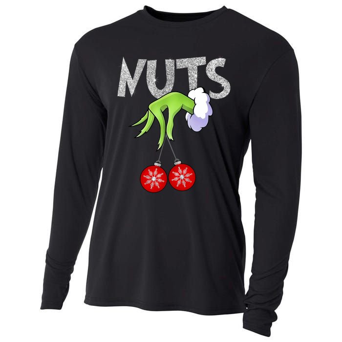 Chest Nuts Matching Chestnuts Xmas Christmas Couples Cooling Performance Long Sleeve Crew