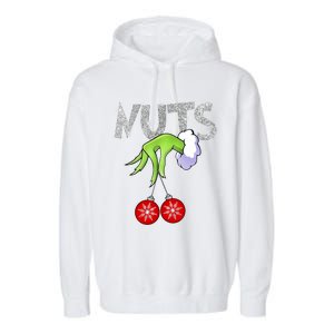 Chest Nuts Matching Chestnuts Xmas Christmas Couples Garment-Dyed Fleece Hoodie