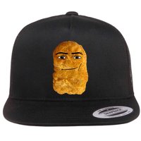 Chicken Nugget Meme Flat Bill Trucker Hat