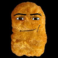 Chicken Nugget Meme Flat Bill Trucker Hat