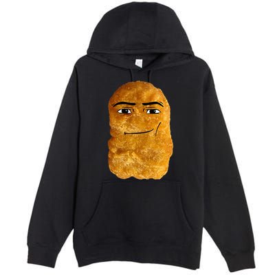 Chicken Nugget Meme Premium Pullover Hoodie