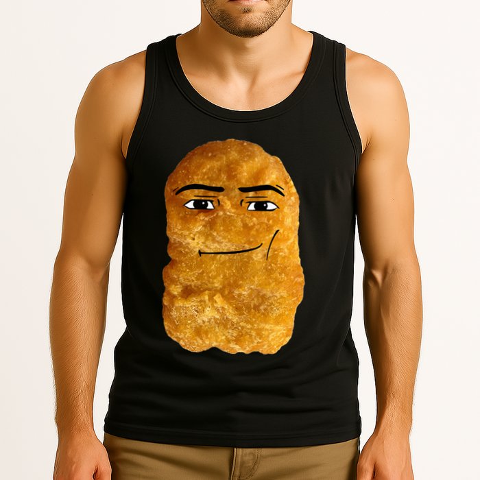 Chicken Nugget Meme Tank Top