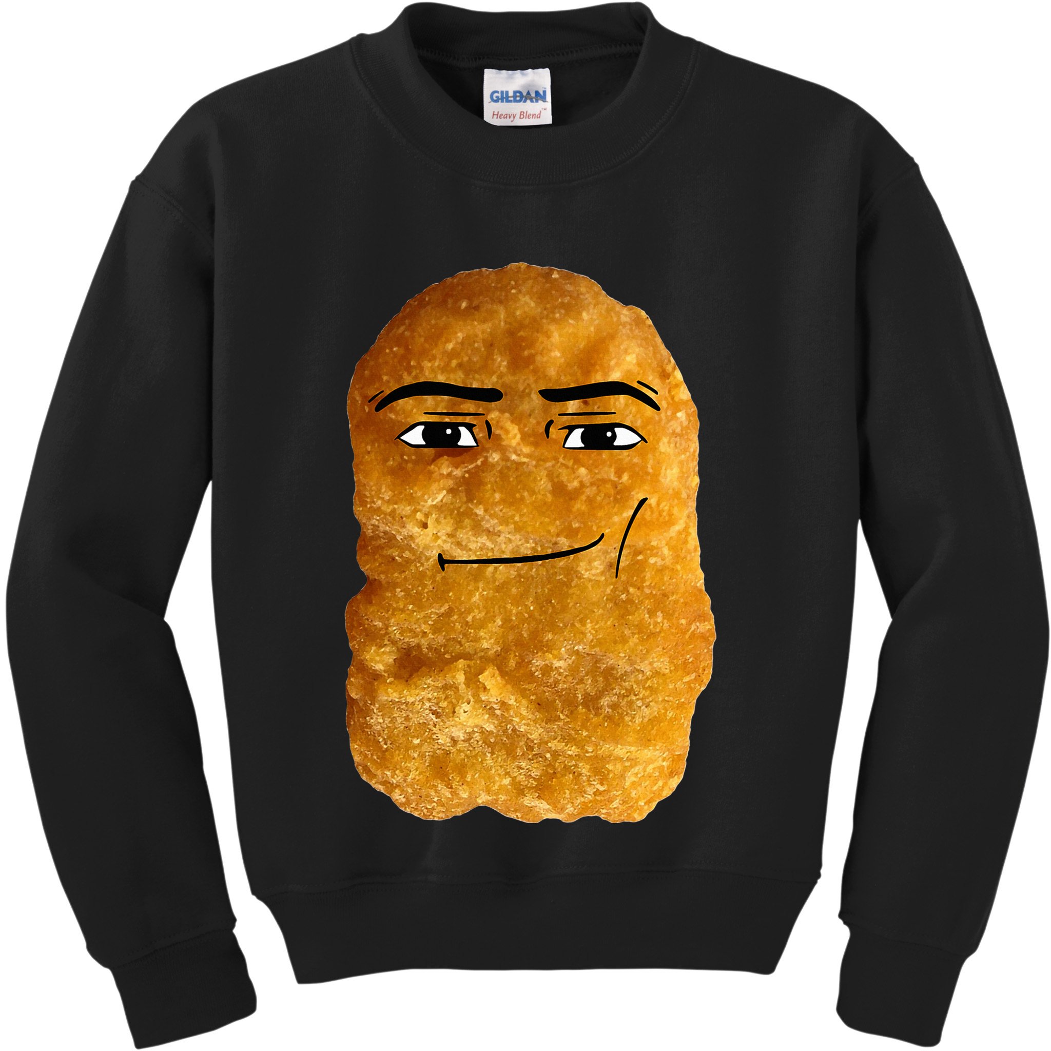 Chicken Nugget Meme Kids Sweatshirt