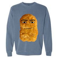 Chicken Nugget Meme Garment-Dyed Sweatshirt
