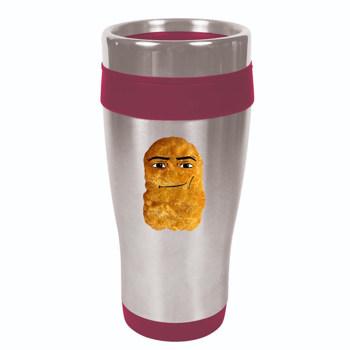 Chicken Nugget Meme 16oz Travel Tumbler
