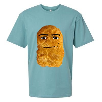 Chicken Nugget Meme Sueded Cloud Jersey T-Shirt