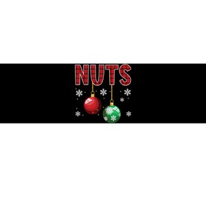 Chest Nuts Matching Chestnuts Funny Christmas Couples Xmas Bumper Sticker