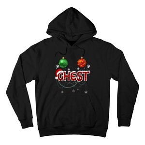 Chest Nuts Matching Chestnuts Funny Hoodie