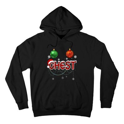 Chest Nuts Matching Chestnuts Funny Hoodie