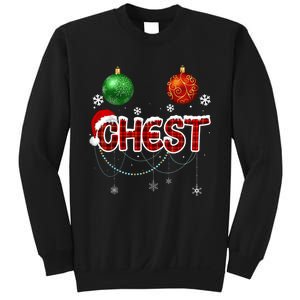 Chest Nuts Matching Chestnuts Funny Sweatshirt