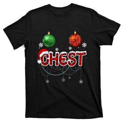 Chest Nuts Matching Chestnuts Funny T-Shirt