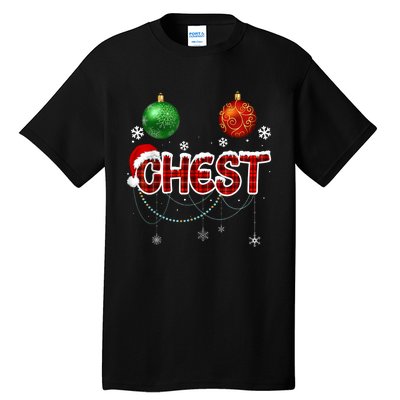 Chest Nuts Matching Chestnuts Funny Tall T-Shirt