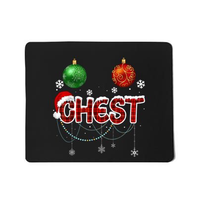 Chest Nuts Matching Chestnuts Funny Mousepad