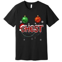 Chest Nuts Matching Chestnuts Funny Premium T-Shirt