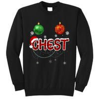 Chest Nuts Matching Chestnuts Funny Tall Sweatshirt