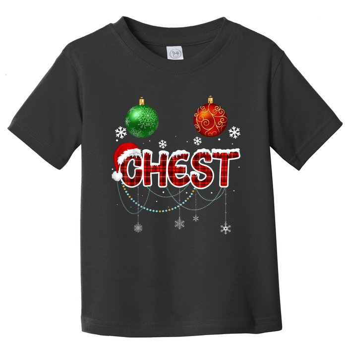 Chest Nuts Matching Chestnuts Funny Toddler T-Shirt