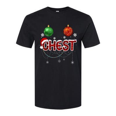 Chest Nuts Matching Chestnuts Funny Softstyle CVC T-Shirt