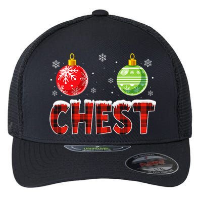 Chest Nuts Matching Chestnuts Christmas Couples Flexfit Unipanel Trucker Cap