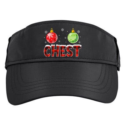 Chest Nuts Matching Chestnuts Christmas Couples Adult Drive Performance Visor