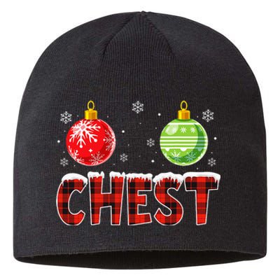 Chest Nuts Matching Chestnuts Christmas Couples Sustainable Beanie