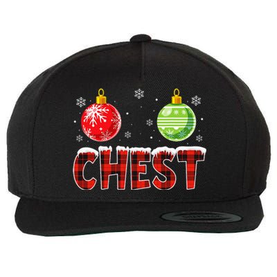 Chest Nuts Matching Chestnuts Christmas Couples Wool Snapback Cap