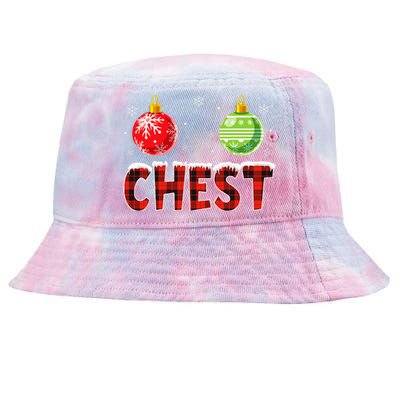 Chest Nuts Matching Chestnuts Christmas Couples Tie-Dyed Bucket Hat