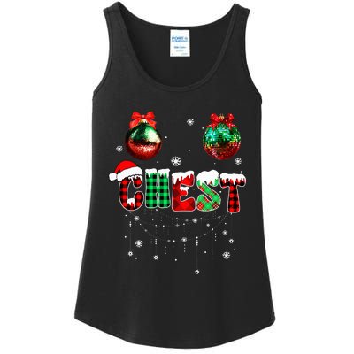 Chest Nuts Matching Chestnuts Funny Christmas Couples Ladies Essential Tank