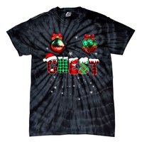 Chest Nuts Matching Chestnuts Funny Christmas Couples Tie-Dye T-Shirt