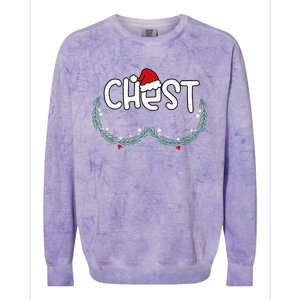 Chest Nuts Matching Chestnuts Xmas Christmas Couples Colorblast Crewneck Sweatshirt