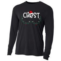 Chest Nuts Matching Chestnuts Xmas Christmas Couples Cooling Performance Long Sleeve Crew