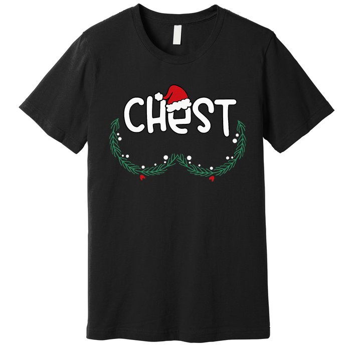 Chest Nuts Matching Chestnuts Xmas Christmas Couples Premium T-Shirt