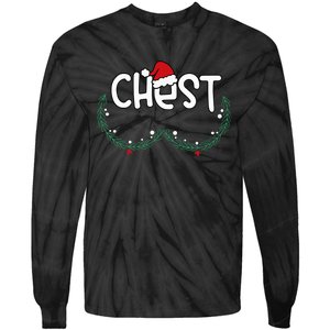 Chest Nuts Matching Chestnuts Xmas Christmas Couples Tie-Dye Long Sleeve Shirt