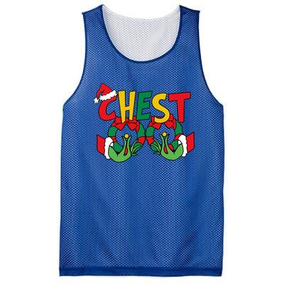 Chest Nuts Matching Chestnuts Funny Christmas Couples Nuts Gift Mesh Reversible Basketball Jersey Tank