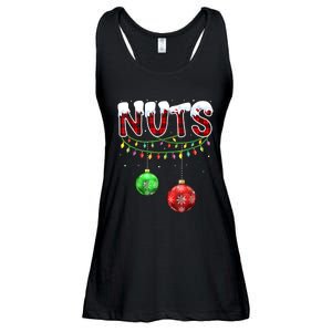 Chest Nuts Matching Chestnuts Funny Christmas Couples Nuts Ladies Essential Flowy Tank