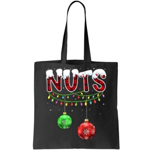 Chest Nuts Matching Chestnuts Funny Christmas Couples Nuts Tote Bag