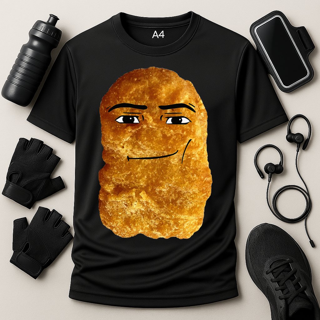 Chicken Nugget Meme Cooling Performance Crew T-Shirt