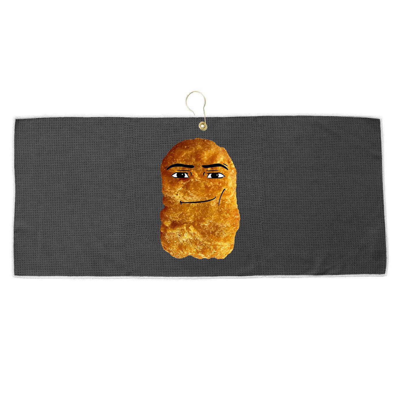 Chicken Nugget Meme Large Microfiber Waffle Golf Towel