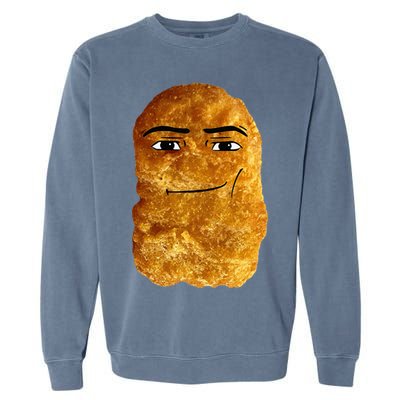 Chicken Nugget Meme Garment-Dyed Sweatshirt