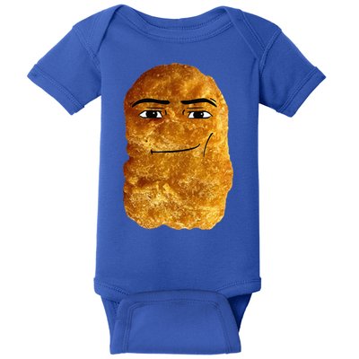 Chicken Nugget Meme Baby Bodysuit