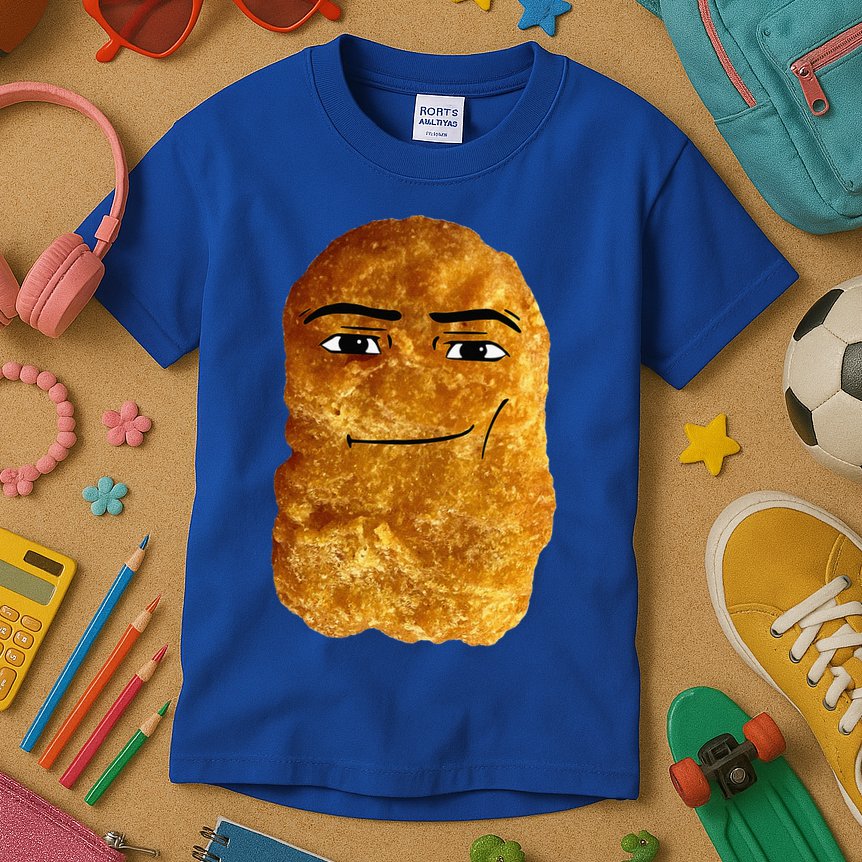 Chicken Nugget Meme Kids T-Shirt