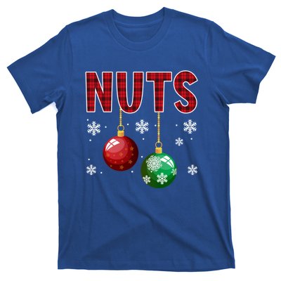 Chest Nuts Matching Chestnuts Funny Christmas Couples Xmas Meaningful Gift T-Shirt