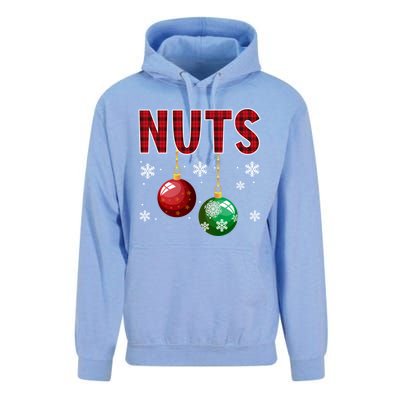 Chest Nuts Matching Chestnuts Funny Christmas Couples Xmas Meaningful Gift Unisex Surf Hoodie