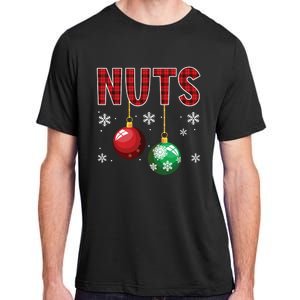 Chest Nuts Matching Chestnuts Funny Christmas Couples Nuts Adult ChromaSoft Performance T-Shirt